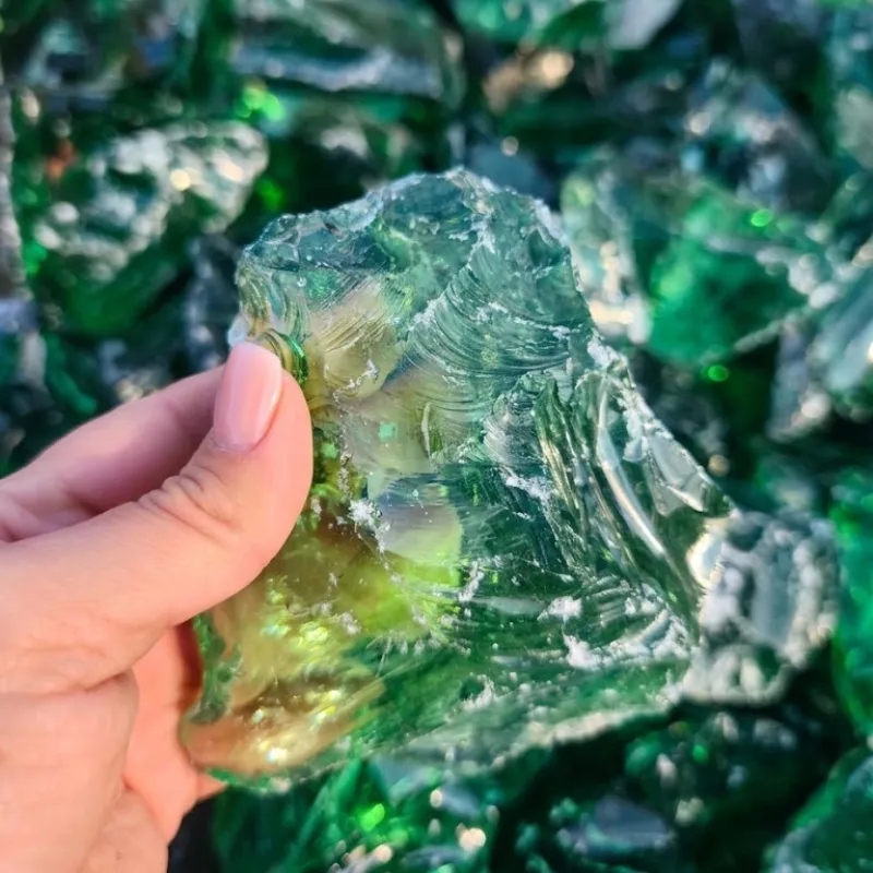 Szkło ogrodowe jasnozielone