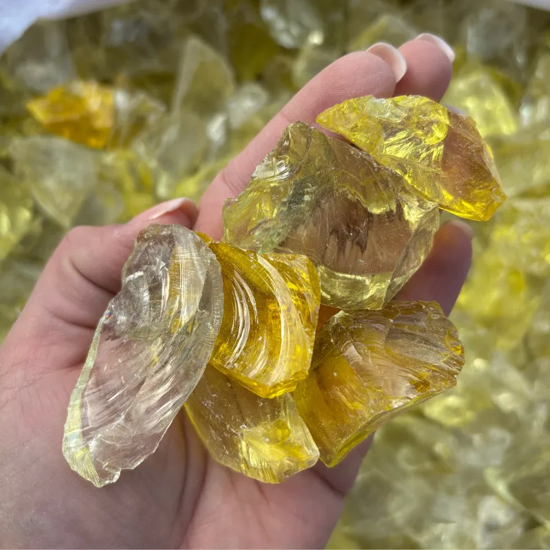 Szkło ogrodowe żółte