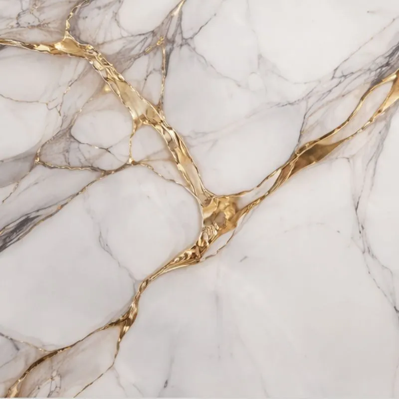 Płyty wielkoformatowe biało-złote