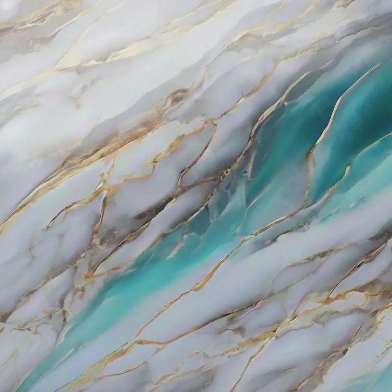 Płyty ścienne zielono-złote wielkoformatowe