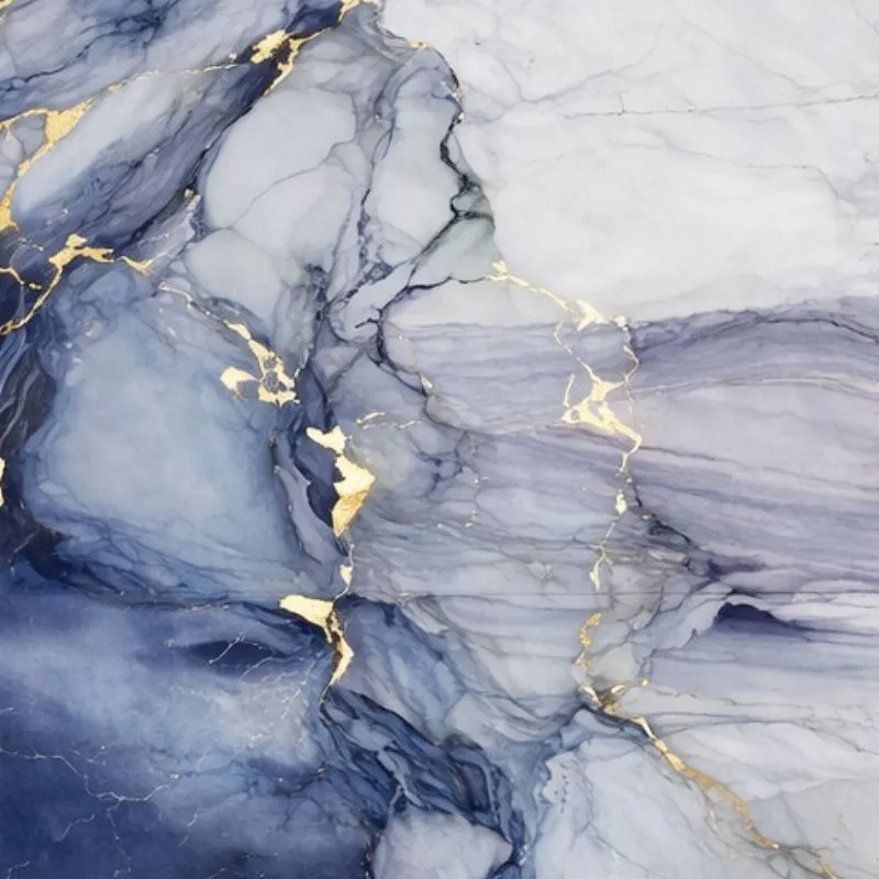 Płyty biało-złoto-niebieskie wielkoformatowe