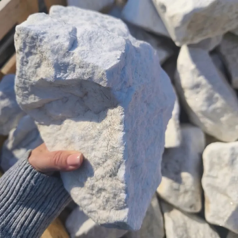 Kamień ogrodowy bryła biała (Thassos D-Rock)