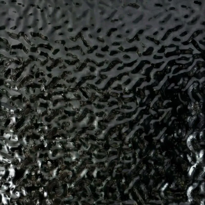 Płyty ścienne wielkoformatowe czarne stal nierdzewna